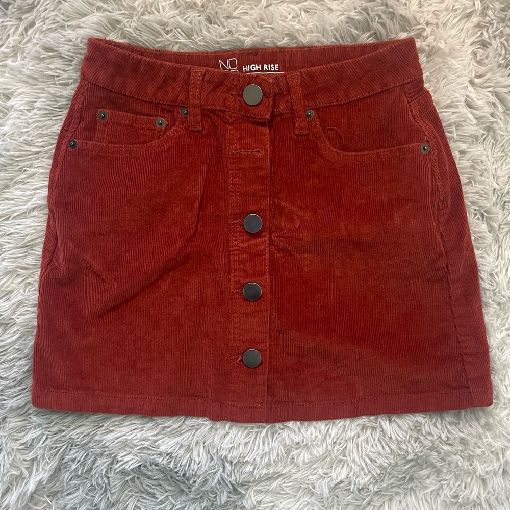 NOBO mini velvet skirt!!